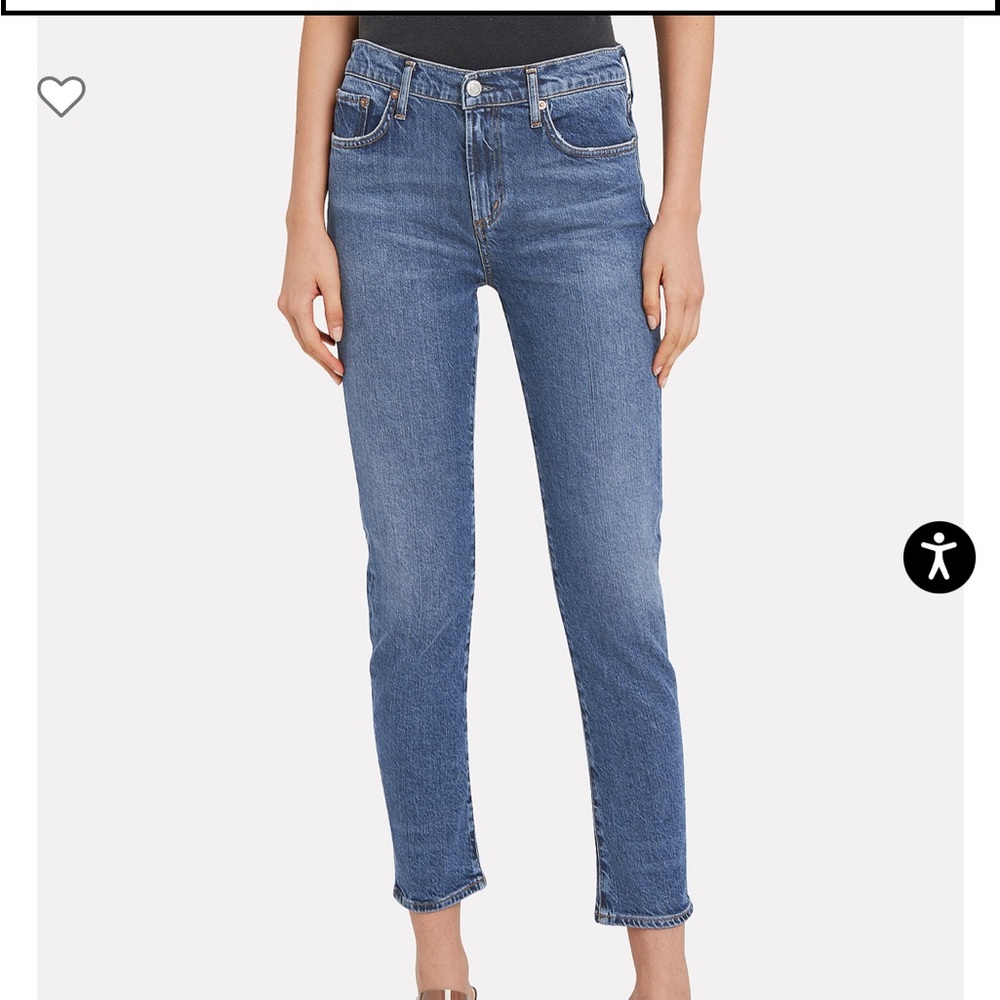 AGOLDE
Toni High-Rise Straight Jeans